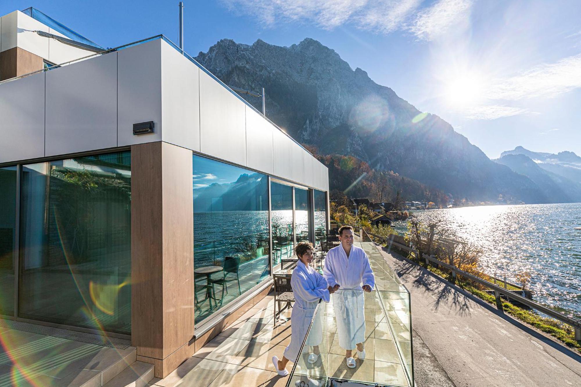 Seegasthof Hois'N Wirt - Hotel Mit Wellnessbereich Gmunden Exterior photo